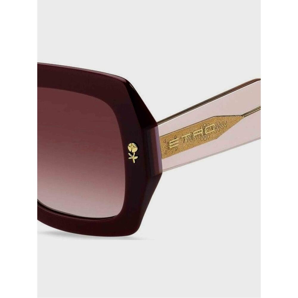 NEW!!! Etro ETRO0011/S 0LHF3X Burgundy Frame Women's Sunglasses Authentic - Picture 4 of 6